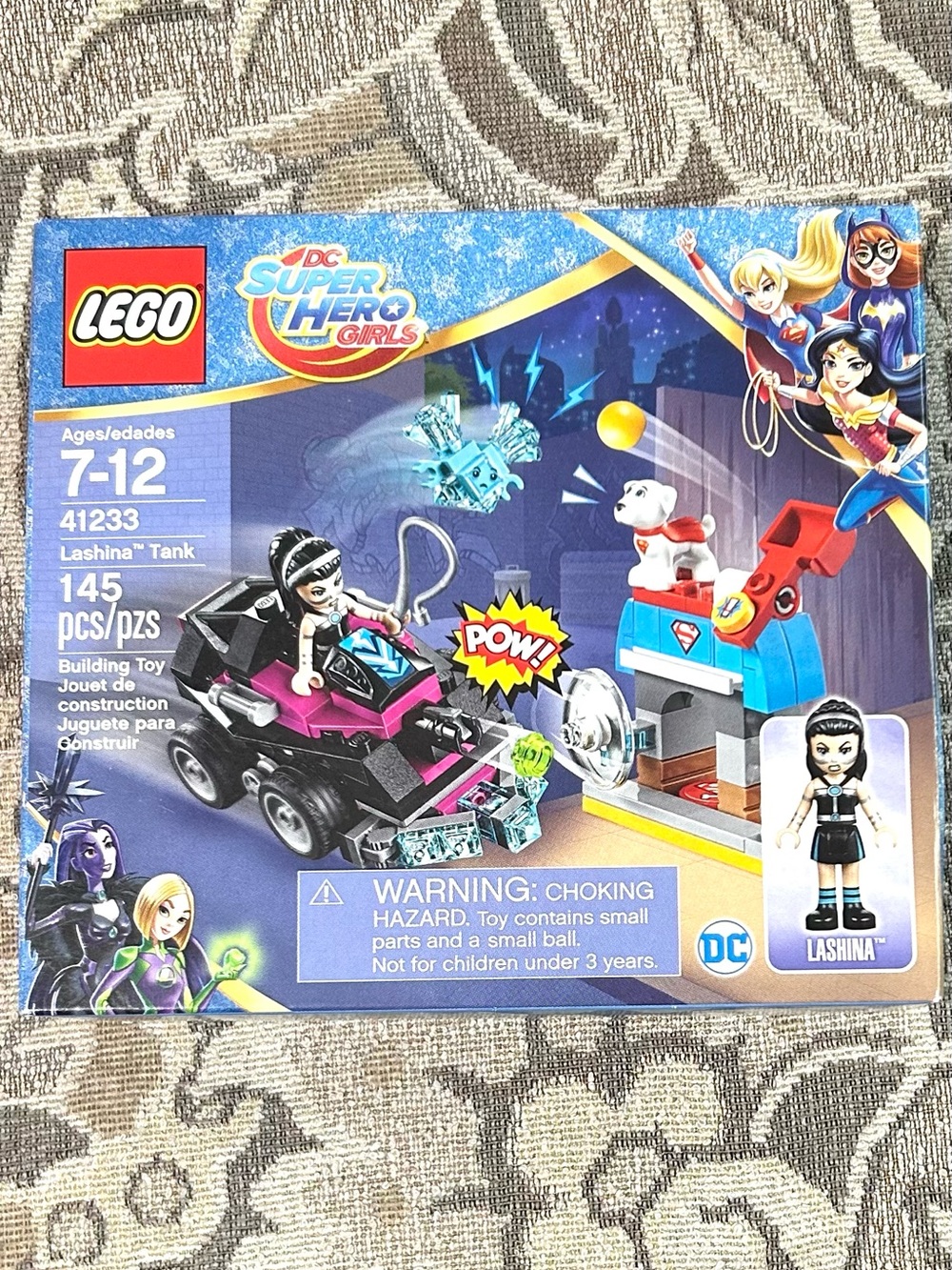 New LEGO DC Super Hero Girls - Lashina Tank #41233 Building Set NIB